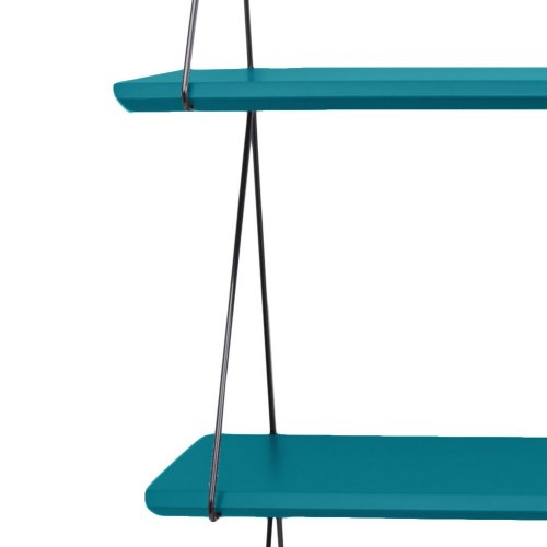 Etagère Babou triple - Bleu pétrole