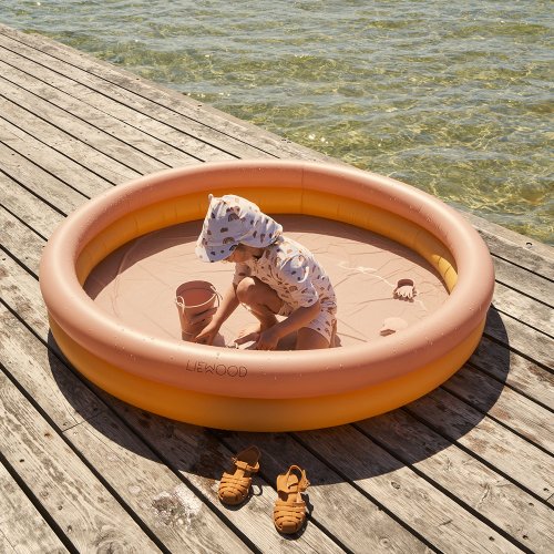 Grande Piscine Gonflable Savannah Confetti Mix - Rose