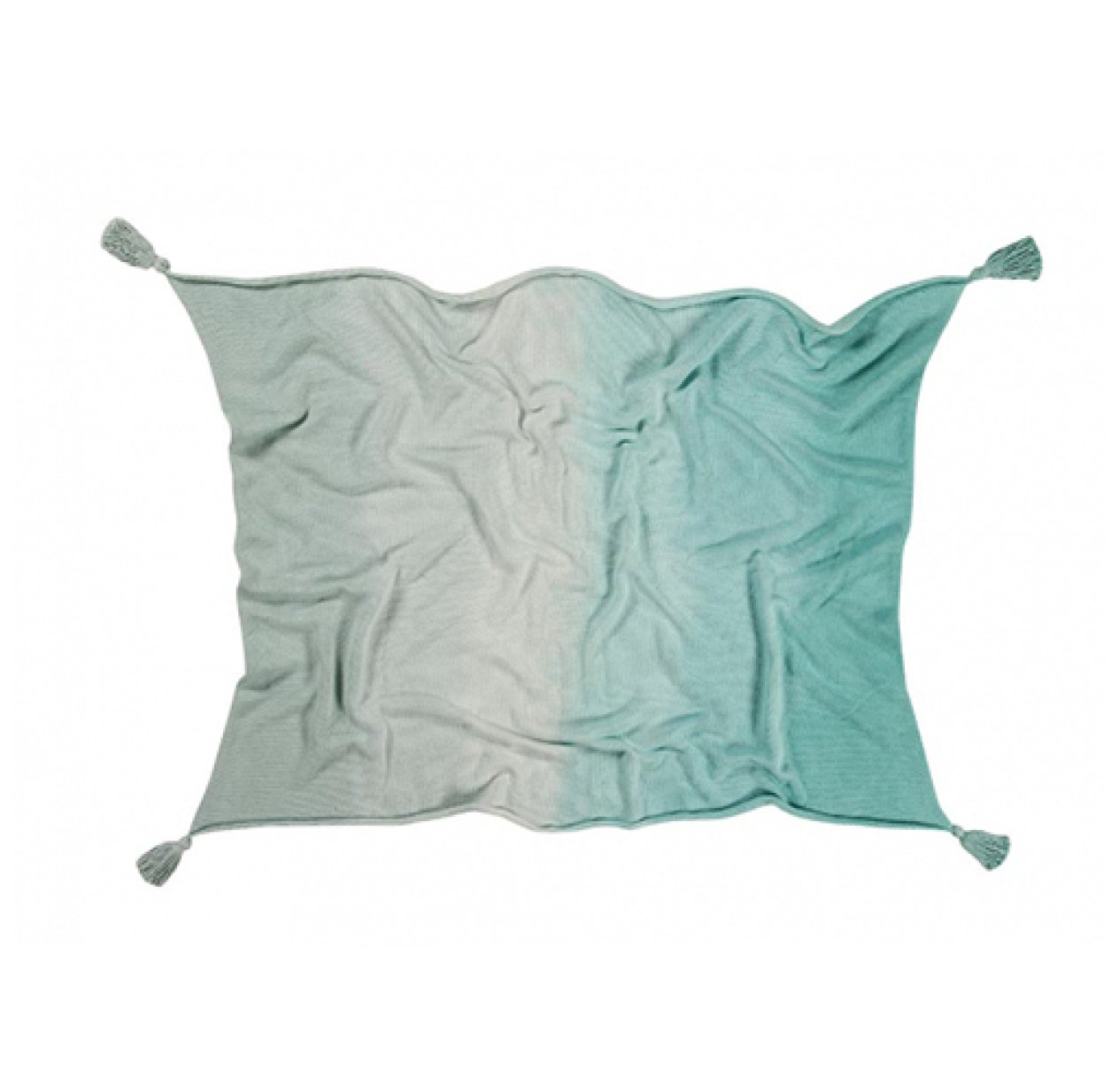 Plaid bébé Manta dégradé 100 x 120 - Menthe