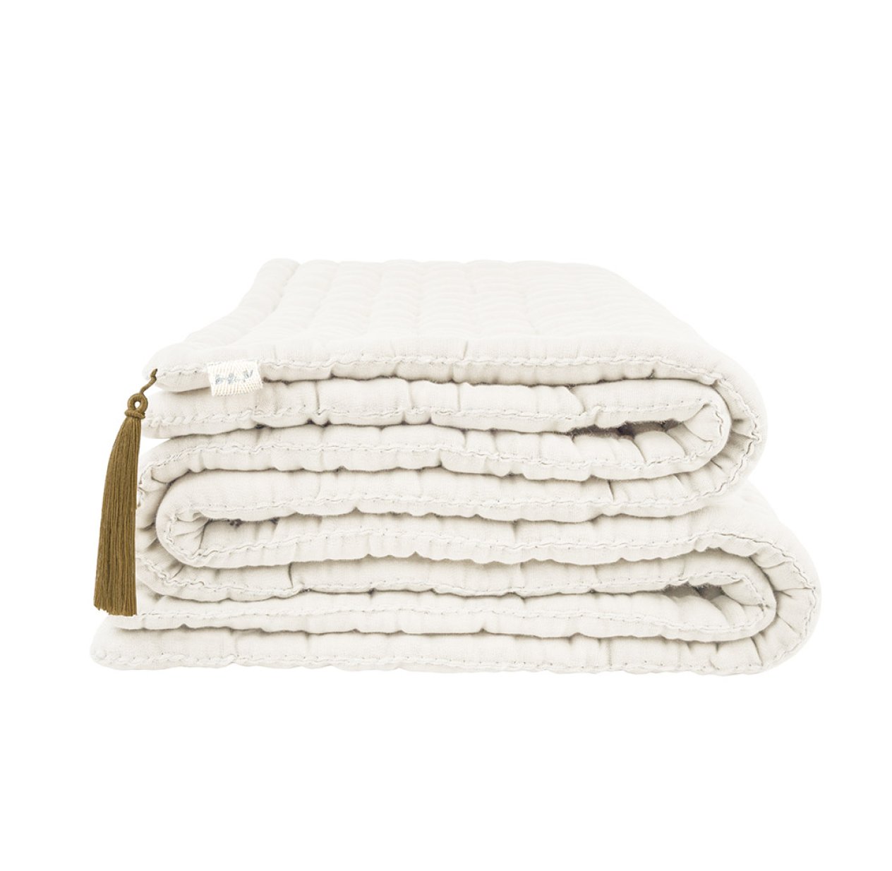 Plaid Tatami - Naturel