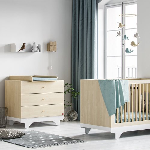 Plan à langer pour commode Playwood - Bouleau