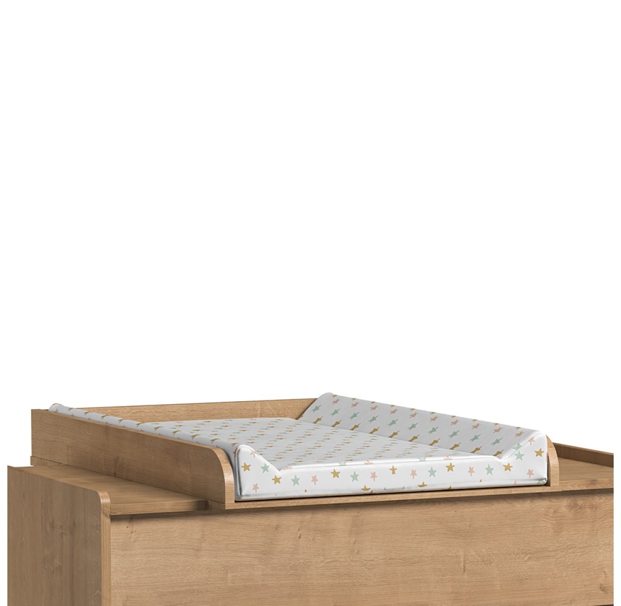 Plan à langer pour commode Vintage - Chêne