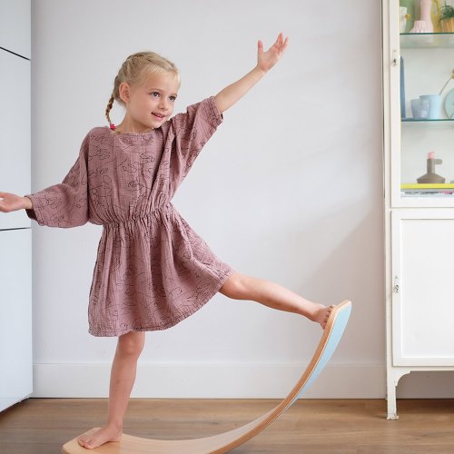 Planche d'équilibre - Bleu ciel