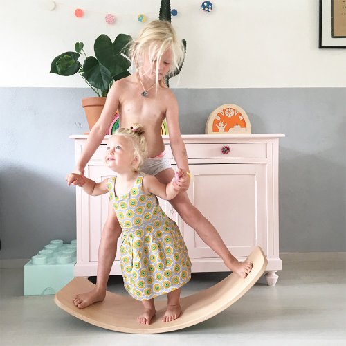 Planche d'équilibre - Vert d'eau