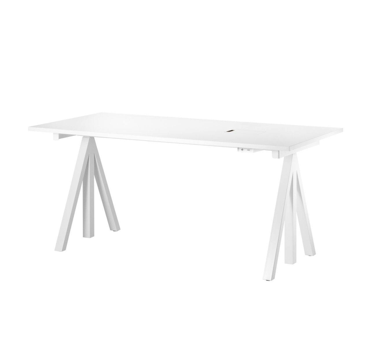 Plateau bureau pour piètement - Blanc