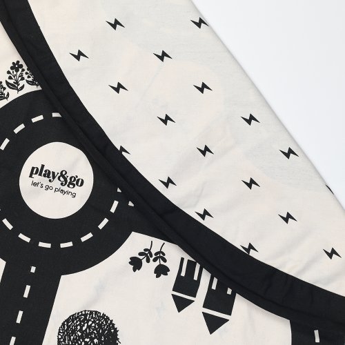 Sac - Tapis de jeux Autoroute/Eclairs - Noir