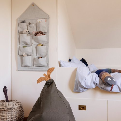 Pochette murale Maison - Sable