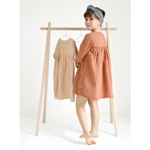 Portant vêtements enfant Homi - Hêtre