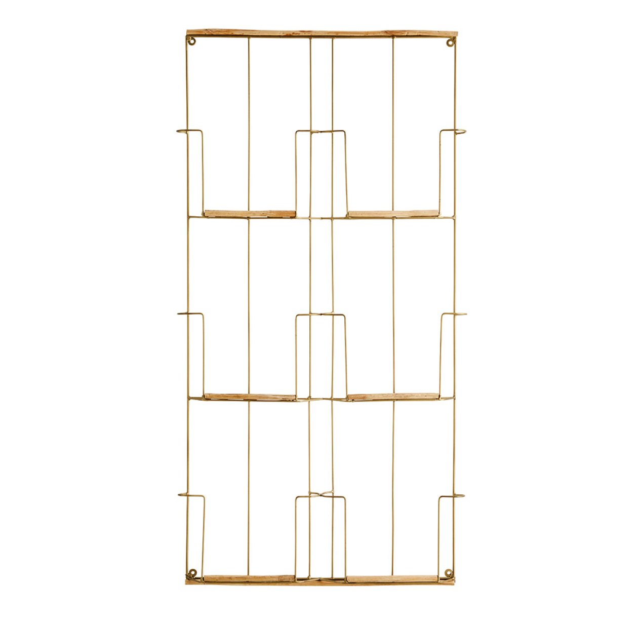 Porte Revues Métal/bambou