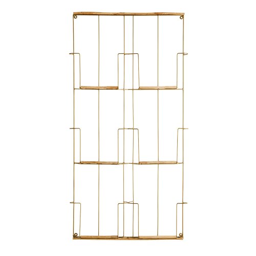 Porte Revues Métal/bambou