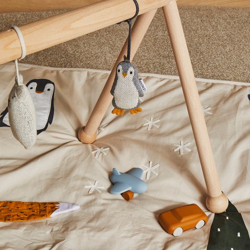 Portique d'éveil bébé Rune - Naturel