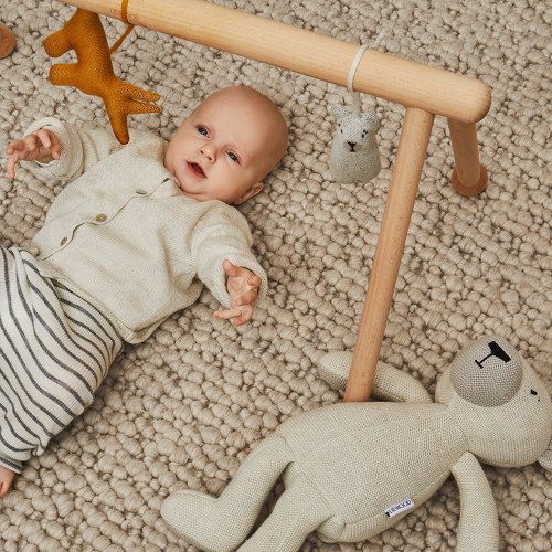 Portique d'éveil bébé Rune - Naturel