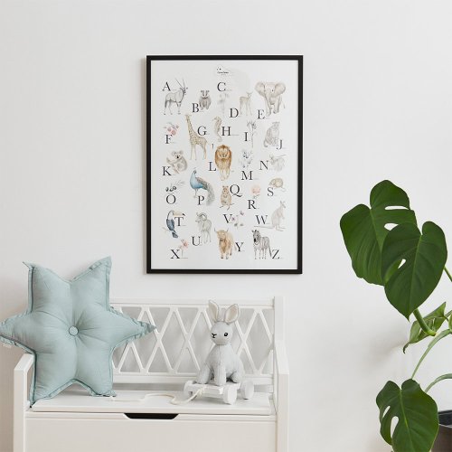 Affiche Abécédaire