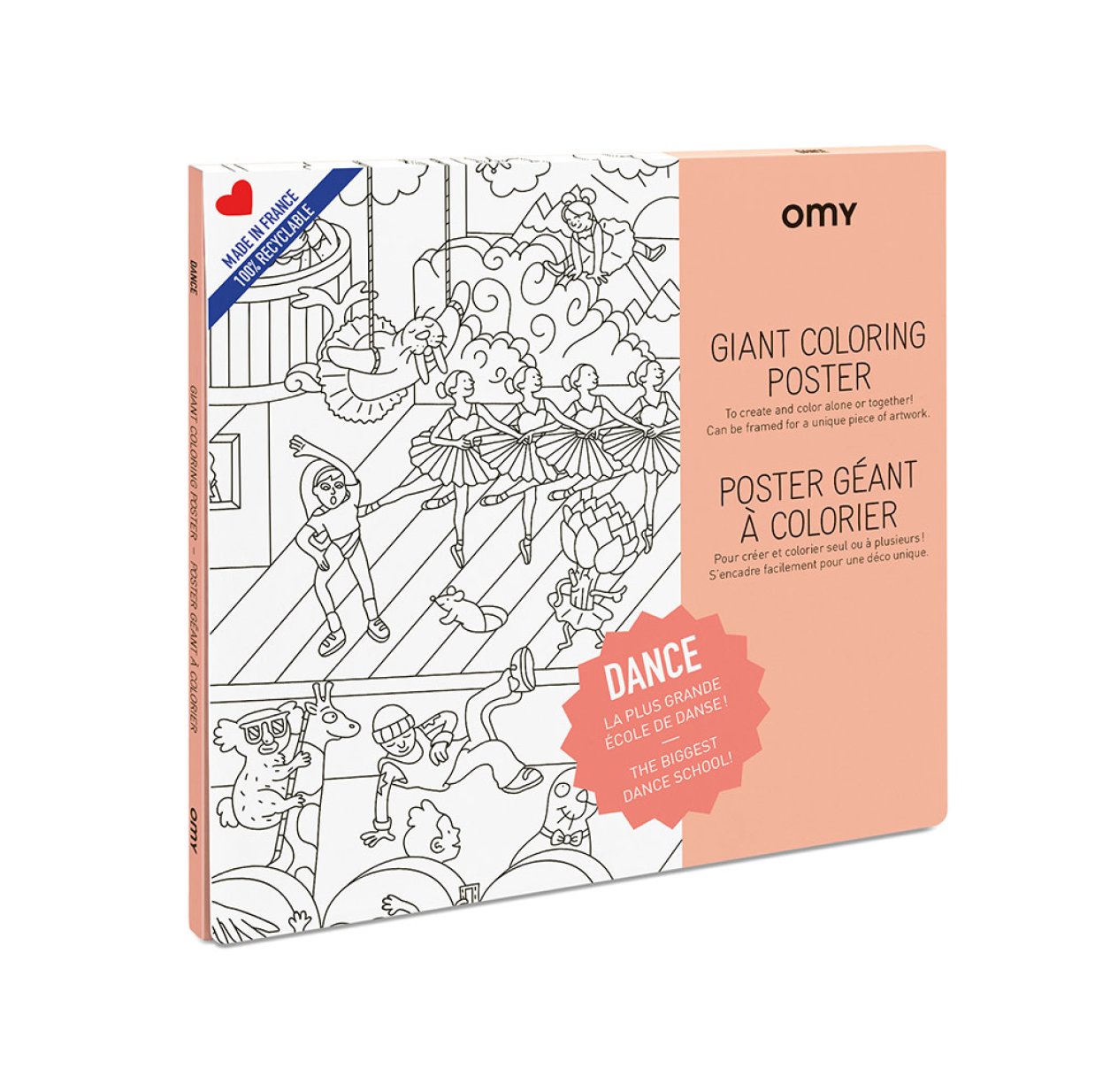 Dance - Poster à colorier