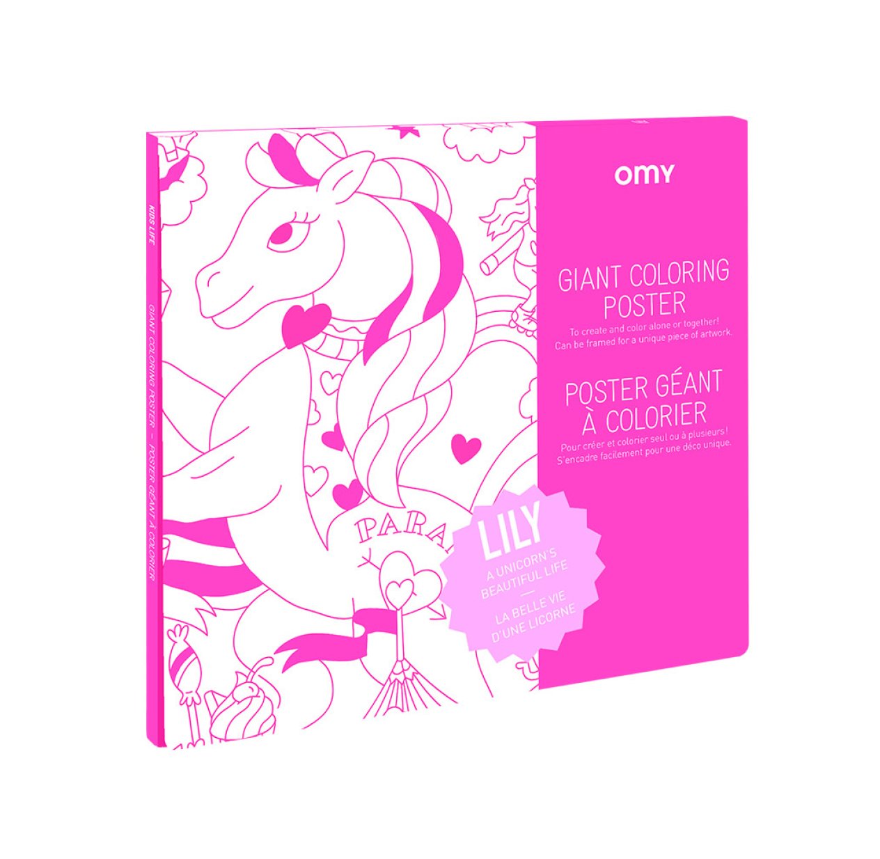 Lily - Poster à colorier