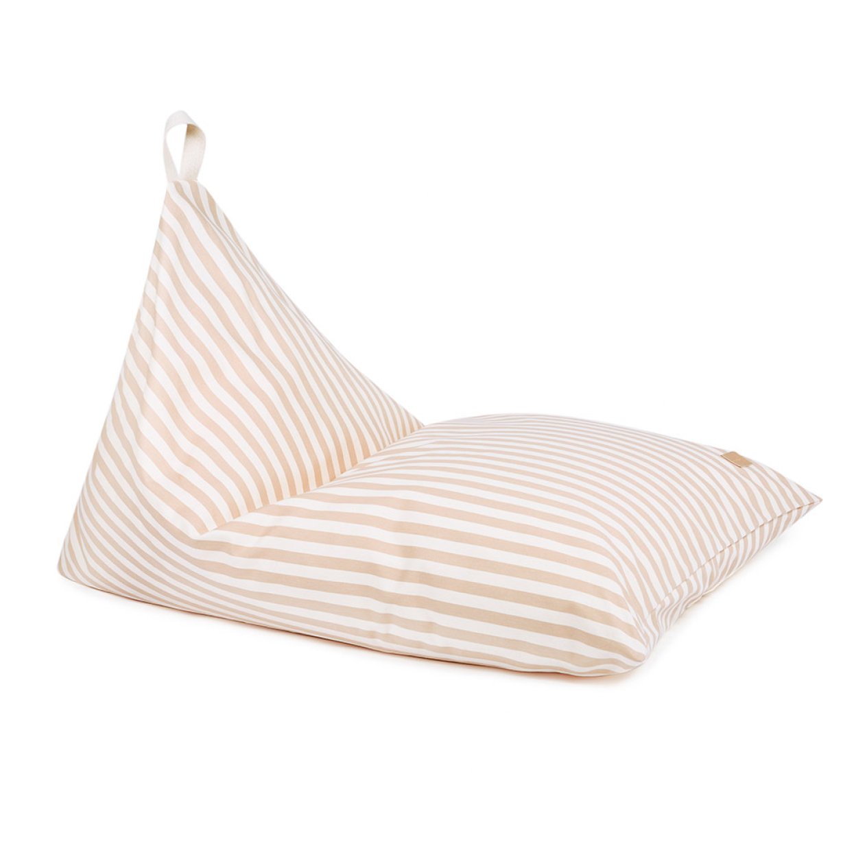 Pouf Enfant Essaouira - Taupe Stripes