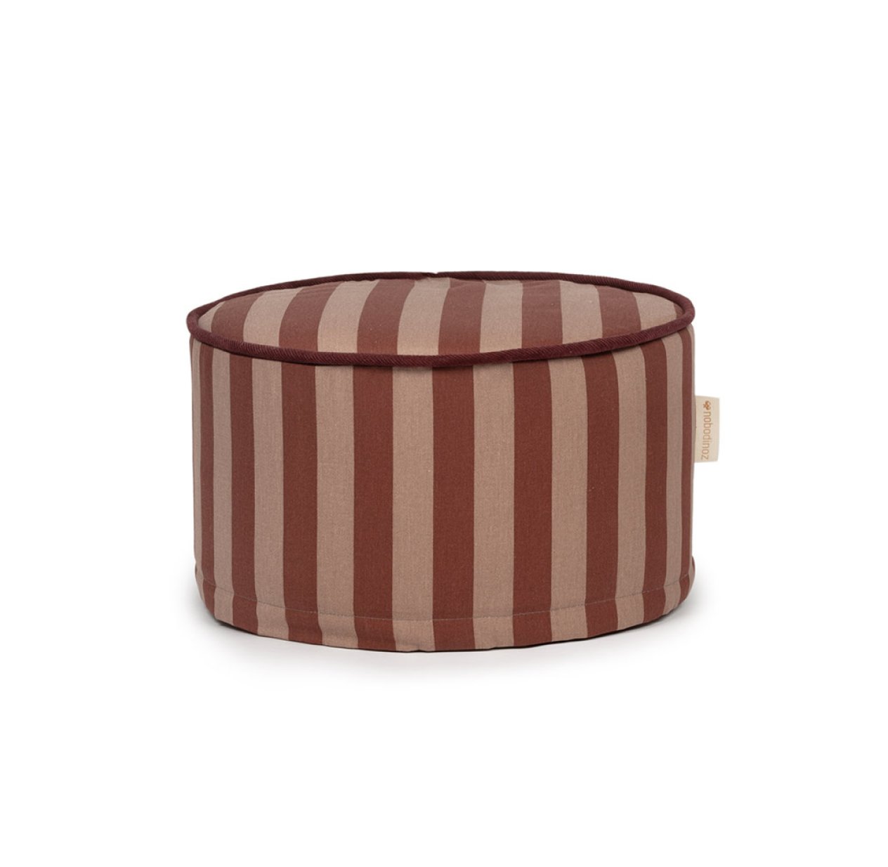 Pouf rond Majestic - Marsala