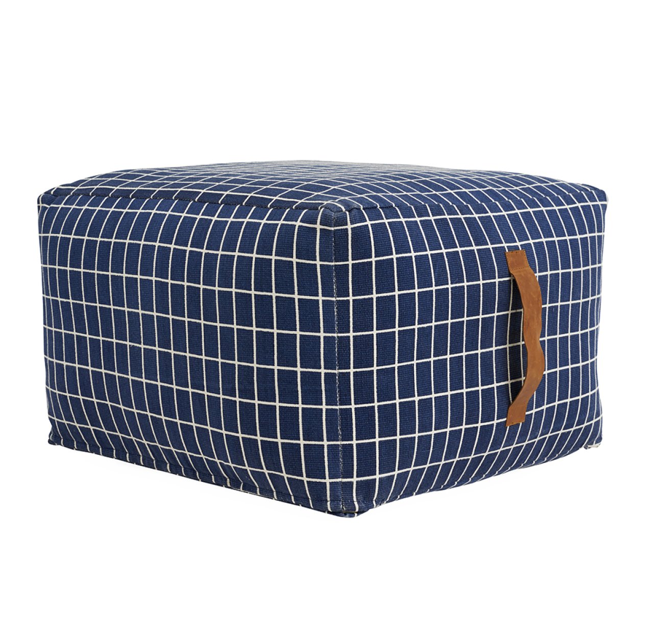 Pouf carré Sit on me - Bleu