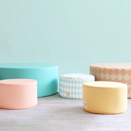 Pouf Soho - Vert Tropical