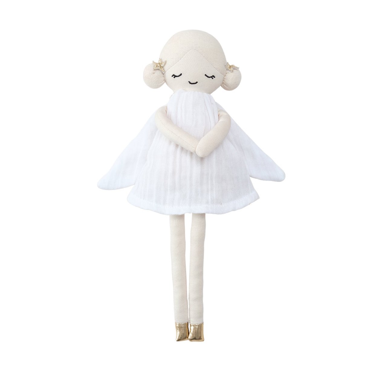 Doudou poupée Fée de l'Hiver