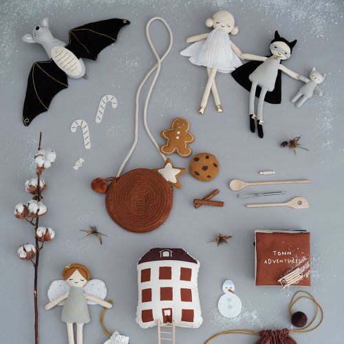 Doudou poupée Fée de l'Hiver