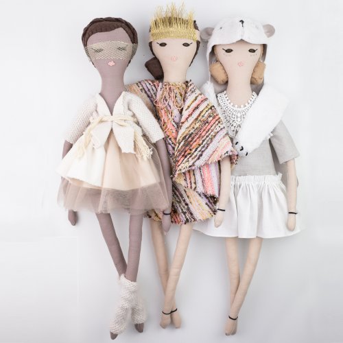 Poupée Mimi avec cape ours - édition limitée