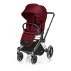 Poussette PRIAM Luxe Infra Red - Bordeaux