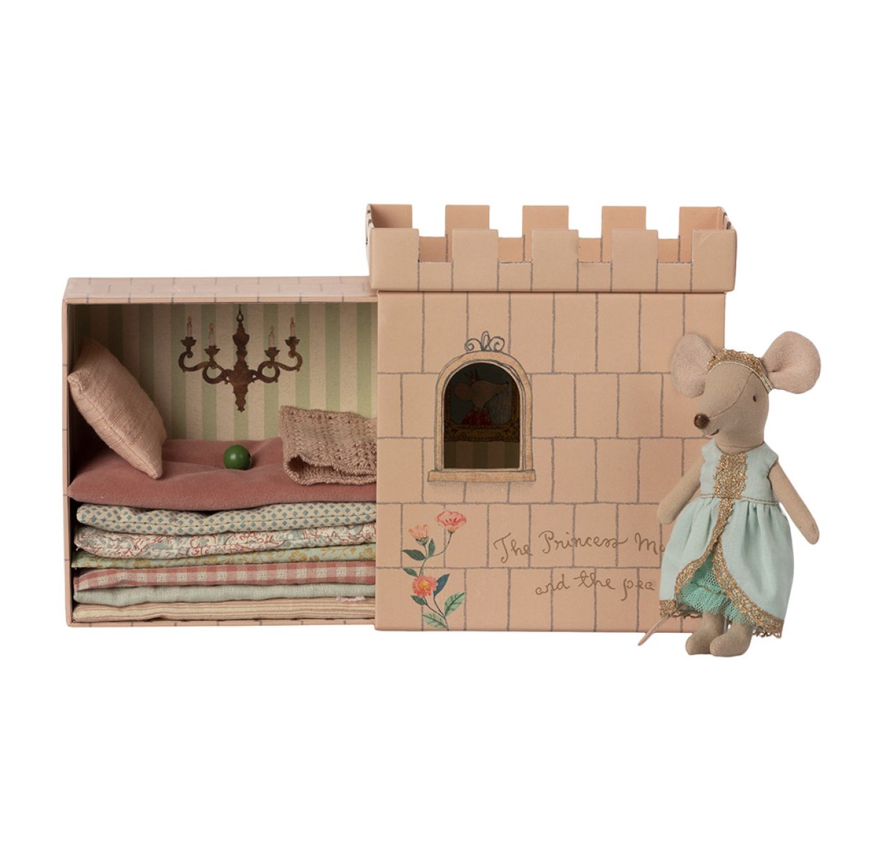 Souris Grande Soeur Princesse au Petit Pois