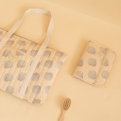 Protège carnet de santé A5 Poema Gatsby - Crème