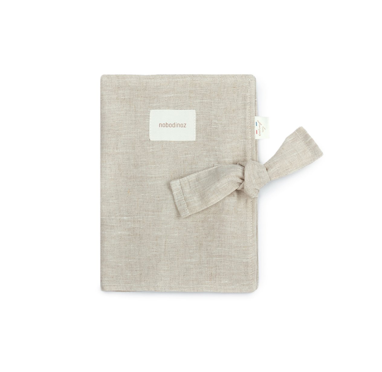 Protège Carnet de Santé A5 Lin Français - Greige