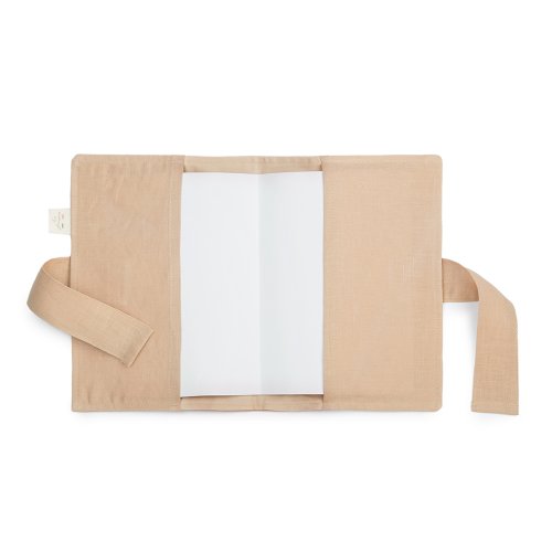 Protège Carnet de Santé A5 Lin Français - Sand