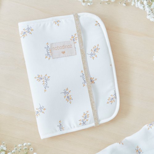 Protège carnet de santé A5 Poema Flore