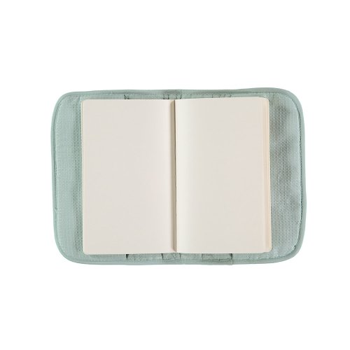 Protège carnet de santé Poema Nid d'abeille - Aqua