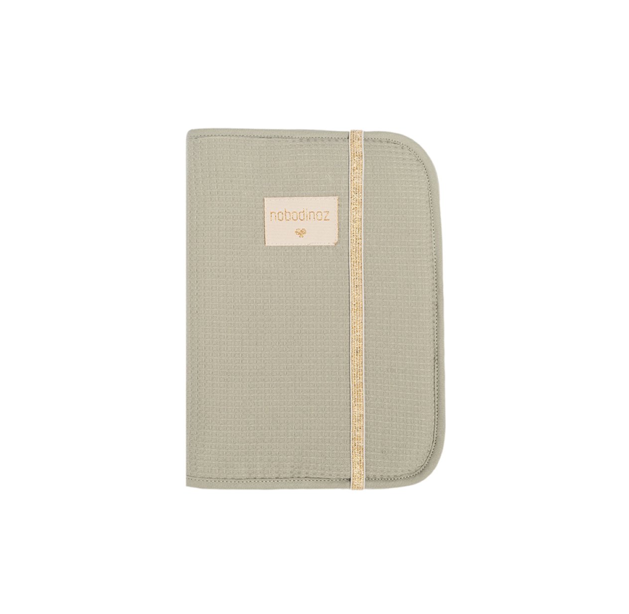 Protège carnet de santé Poema Nid d'abeille - Vert Laurier