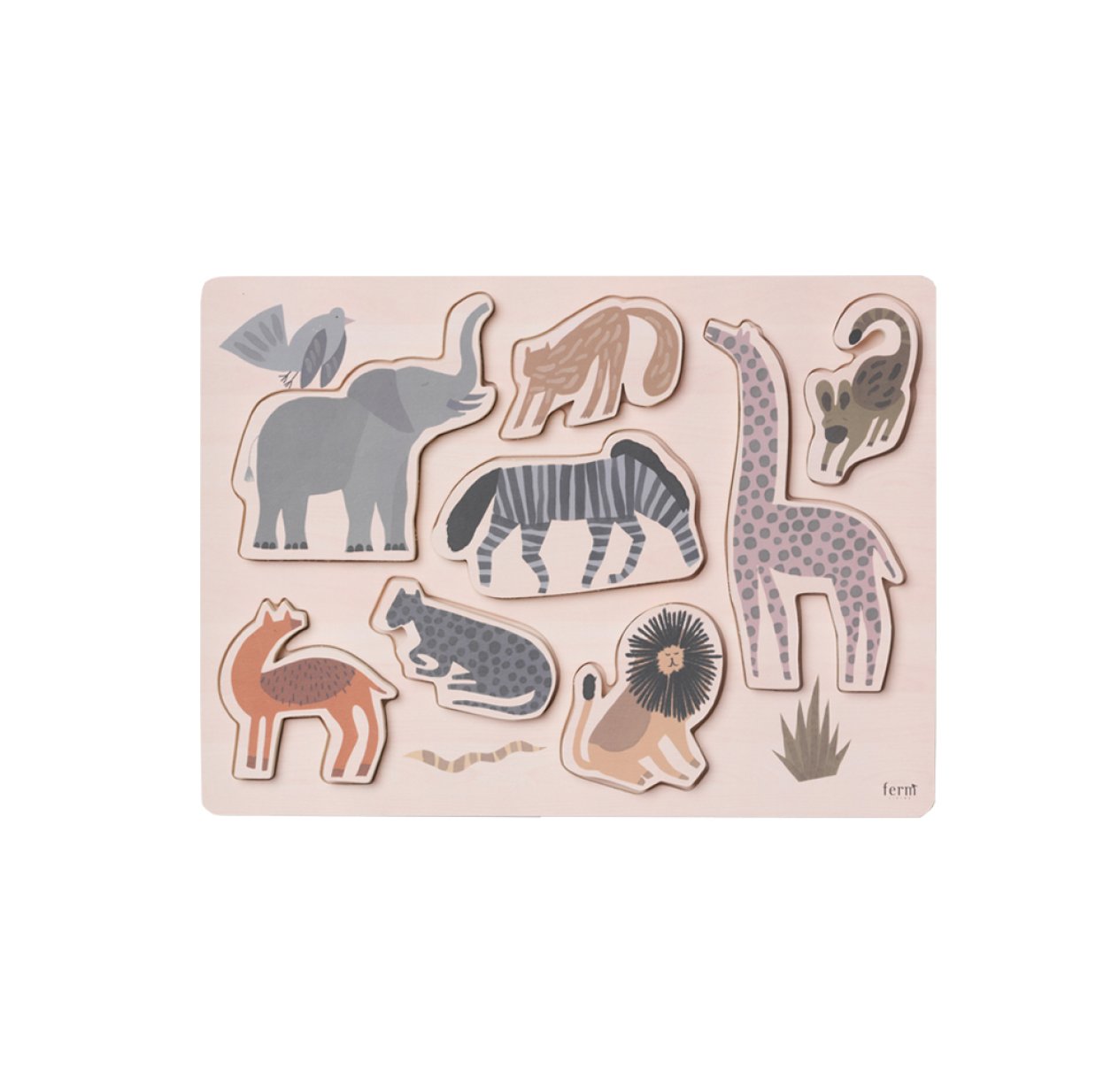 Puzzle Safari - Multicolore