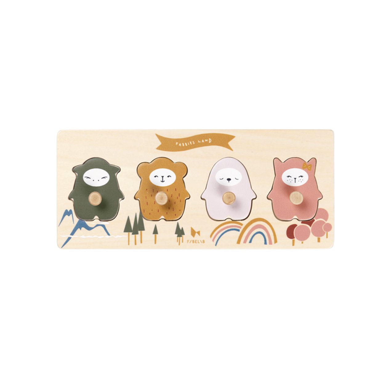 Puzzle de Préhension Fabbies Land