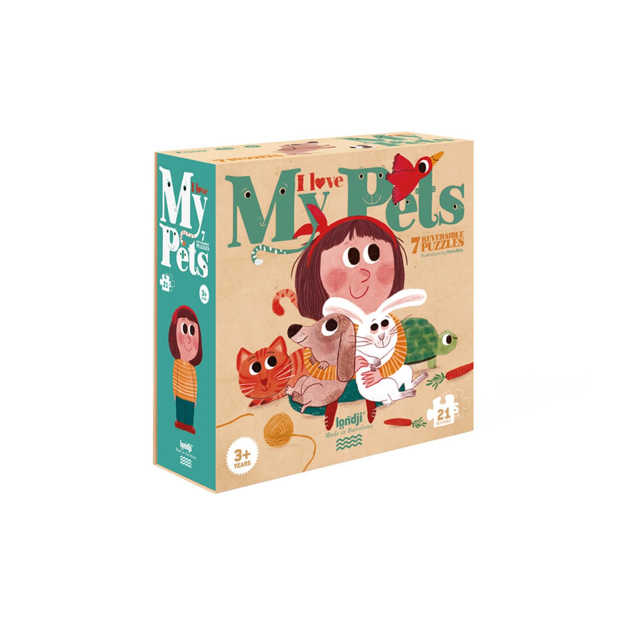 Puzzle I love My Pets