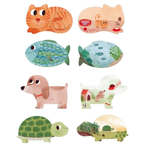 Puzzle I love My Pets