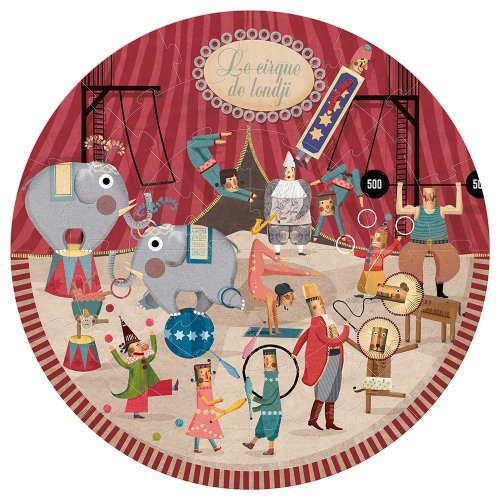 Puzzle rond Cirque