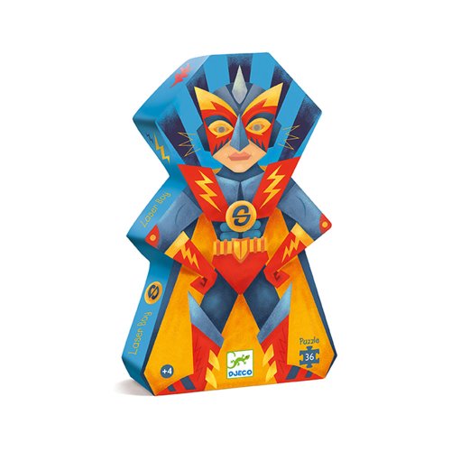 Puzzle Silhouette Laser Boy - 36 pièces