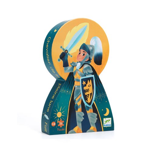 Puzzle Silhouette Chevalier de la Pleine Lune - 36 pièces