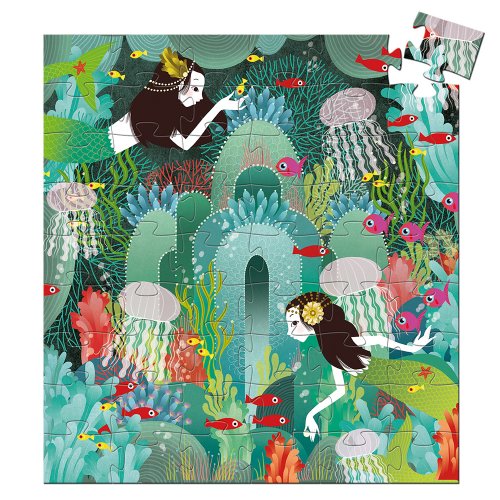 Puzzle Silhouette Paradis Aquatique - 54 pièces