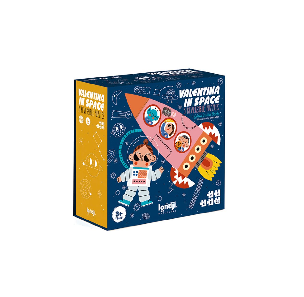 Puzzle Valentina in Space phospho