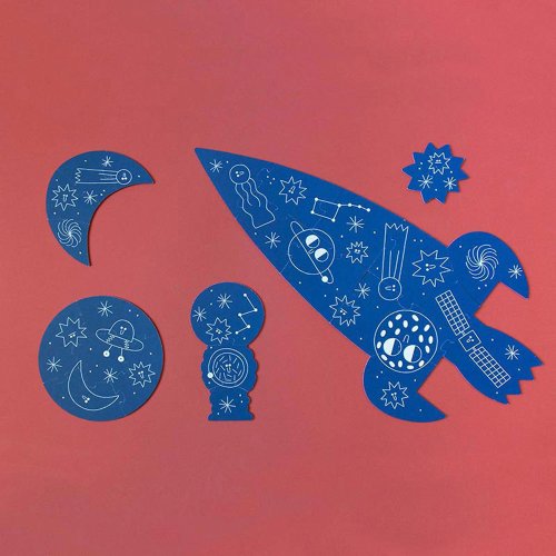 Puzzle Valentina in Space phospho