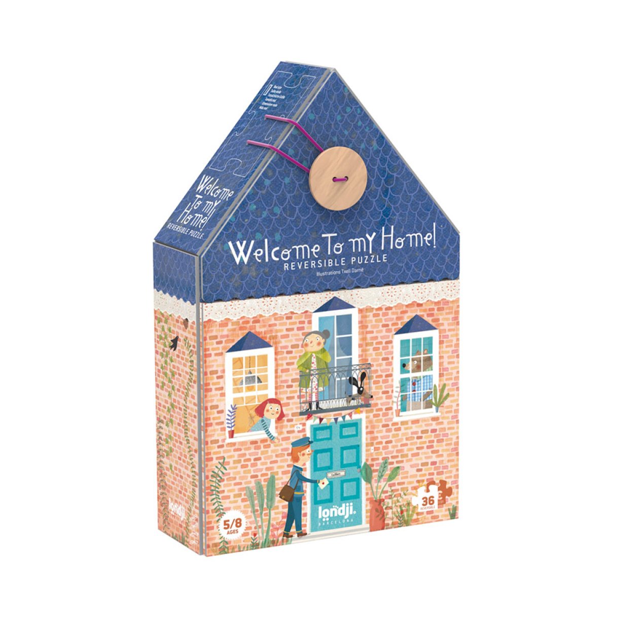Puzzle réversible Welcome to My Home