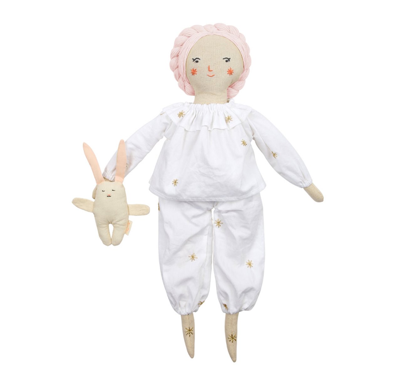 Pyjama et doudou pour poupée