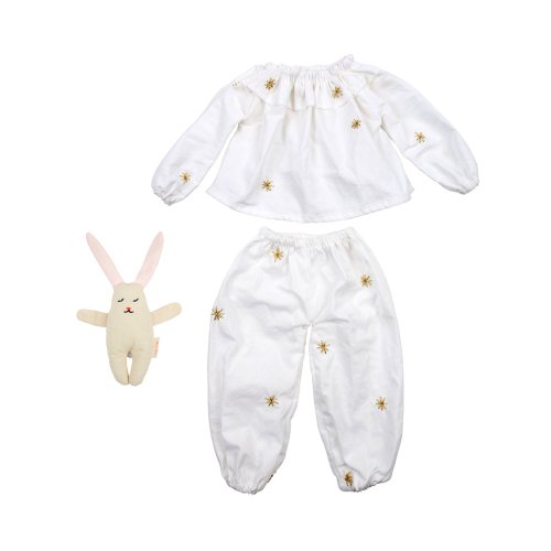 Pyjama et doudou pour poupée