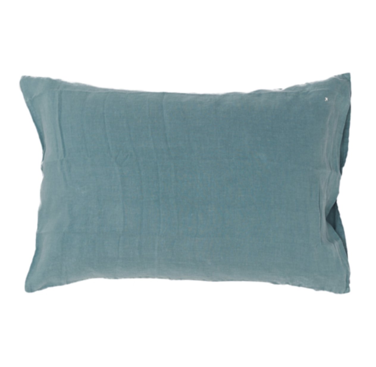 Taie d'oreiller rectangle Queens mineral 50 x 70 - Vert