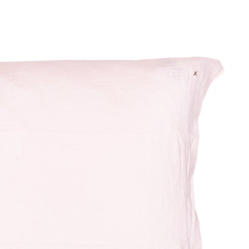 Taie d'oreiller rectangle Queens shamalo 50 x 70 - Rose