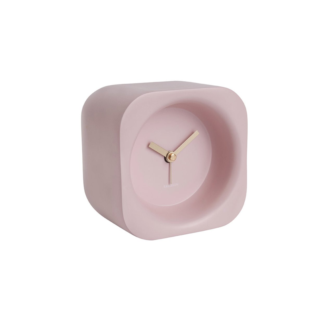 Réveil Chunky - Rose pastel